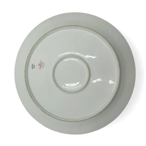 HAVILAND Limoges France AUTUMN Leaf 12.5" Round Porcelain Plate France Vintage - Picture 8 of 10